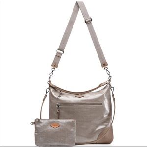 MZ Wallace Glazed linen Parker